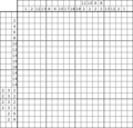 Nonogram #3900 20 x 20