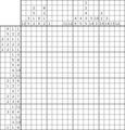 Nonogram #3930 20 x 20