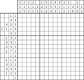 Nonogram #400 15 x 15