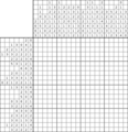 Nonogram #4003 20 x 20