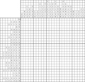 Nonogram #4013 25 x 25