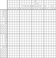 Nonogram #4014 20 x 20