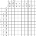 Nonogram #4034 20 x 20