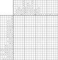 Nonogram #4042 20 x 20