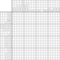 Nonogram #4090 20 x 20