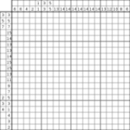 Nonogram #4097 20 x 20
