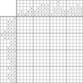 Nonogram #4134 20 x 20