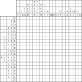 Nonogram #4215 20 x 20