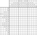 Nonogram #458 15 x 15