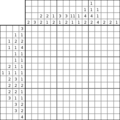 Nonogram #601 15 x 15