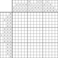 Nonogram #738 15 x 15